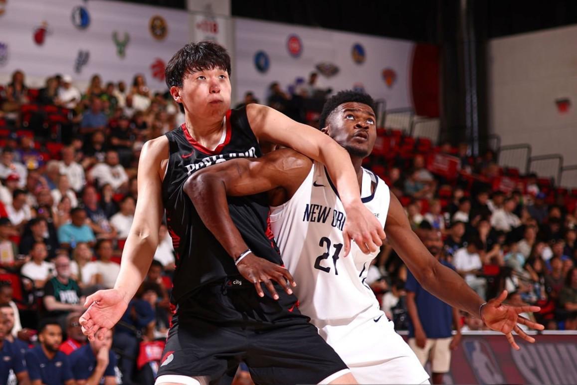 鵜鶘雙塔亮眼，楊瀚森15+3+2+2全面發(fā)揮！