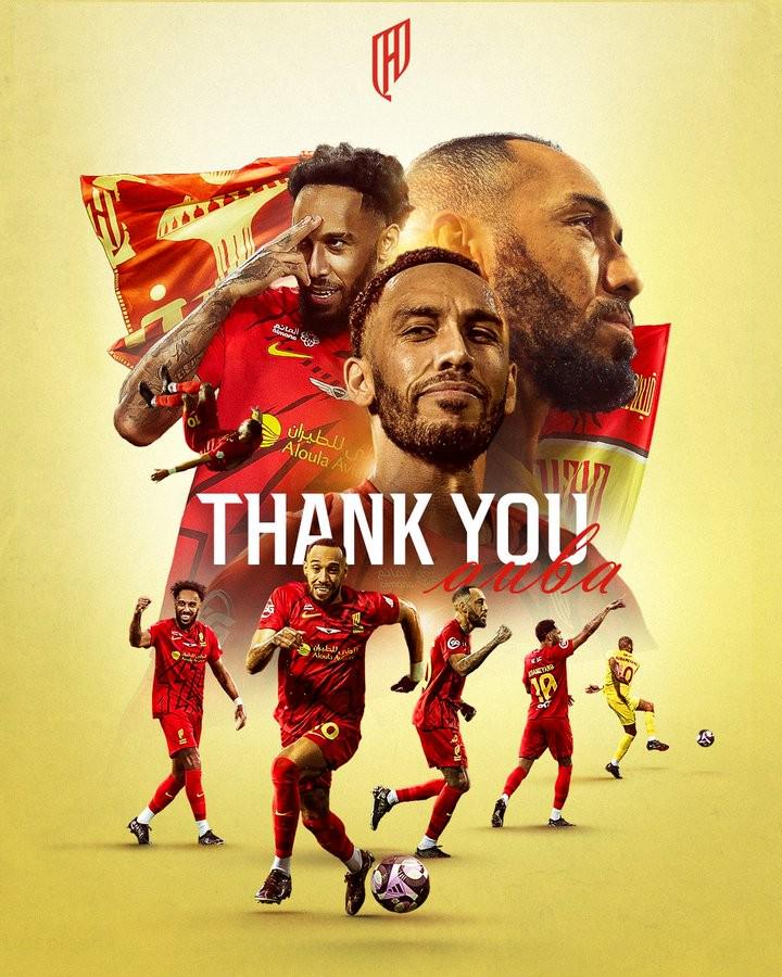 胡拜爾庫迪西亞官方：奧巴梅揚(yáng)離隊(duì)，36歲加蓬前鋒離隊(duì)