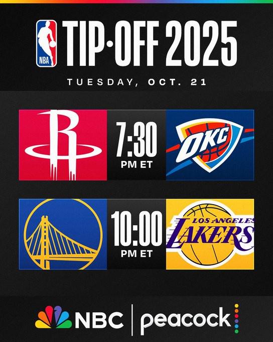 新季揭幕戰(zhàn)&圣誕大戰(zhàn)，NBA賽程安排揭曉