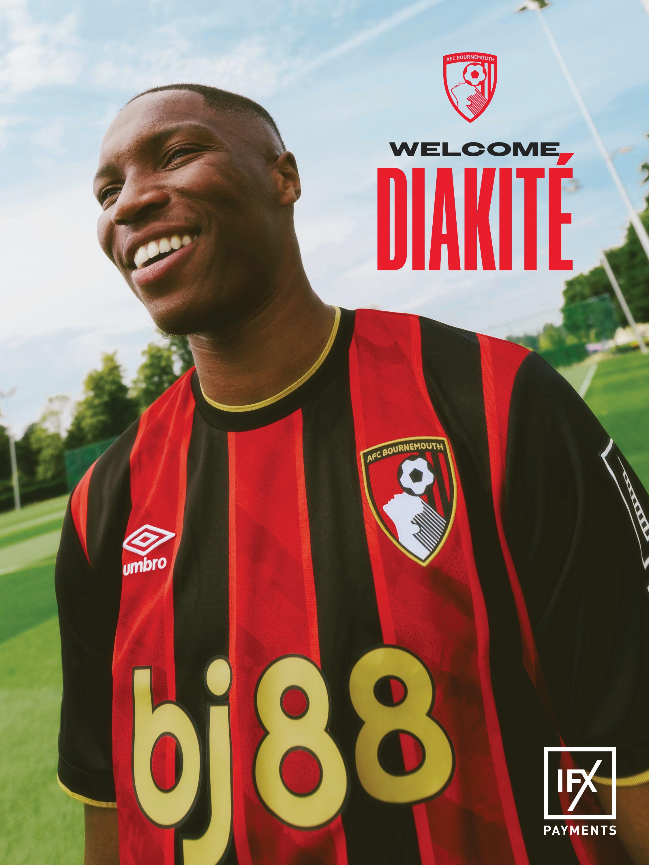 官方：伯恩茅斯購(gòu)入里爾后衛(wèi)迪亞基特，轉(zhuǎn)會(huì)費(fèi)4000萬(wàn)歐。