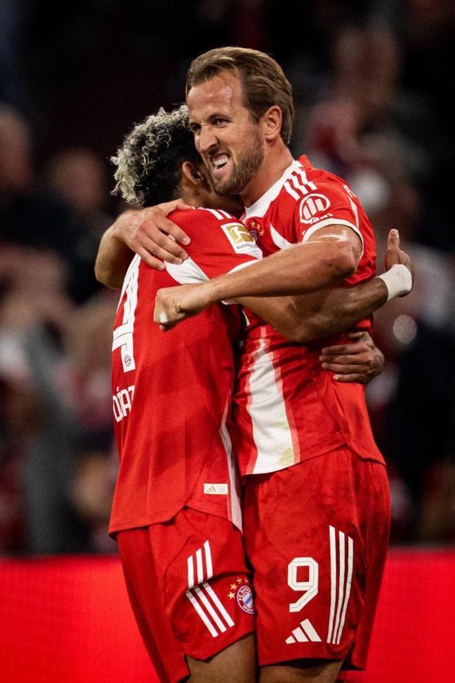 迪亞斯首秀，化學(xué)反應(yīng)佳，助凱恩戴帽，1球2助。