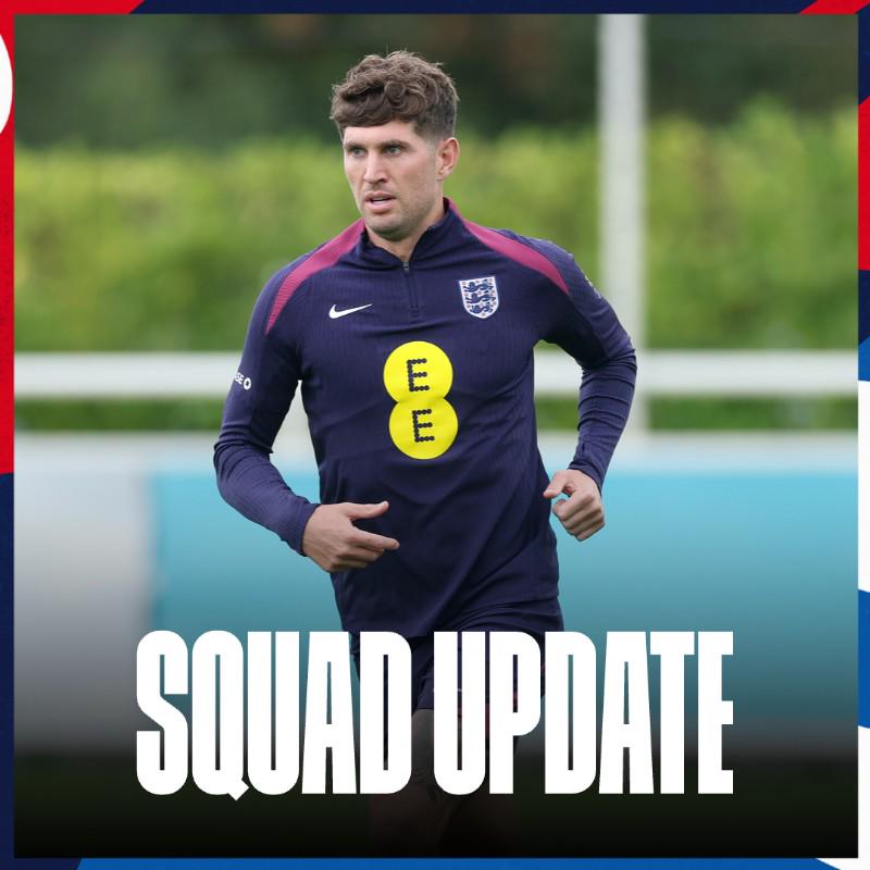 官方：斯通斯傷退，回曼城，因肌肉傷病缺席英格蘭集訓。