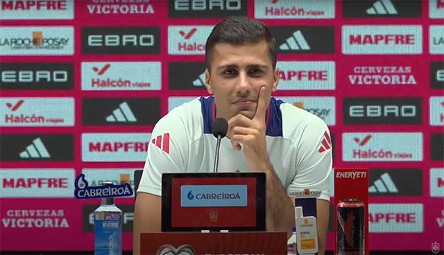 羅德里論金球獎：成績決定，登貝萊或維蒂尼亞更佳