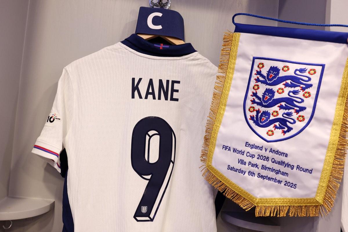 凱恩108場追平穆爾，升至英格蘭隊史第五